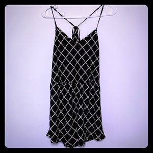 Sexy black shorts jumpsuit.